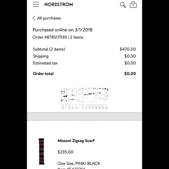 Missoni Zig Zag Scarf - Picture 8 of 8